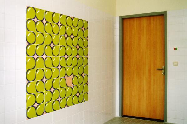 Ho hum white tiles are given a new life by MNO