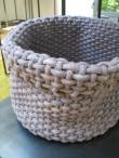 Chunky-style storage with this rope-weave basket
