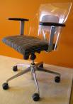 Wheel around your office in this baby with ergonomic gel back support