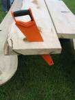 Cut away the table to fuel the hot tub.