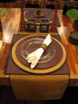 Dine delicately