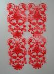 Simply delicately designed damask