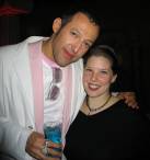 Jennifer's new buddy, Karim Rashid.