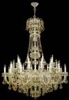 Full 30% lead crystal chandelier 60” wide 78” high sold for $2,850
