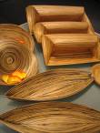 Bamboo containers
