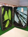 The Samsonite "Cruisair" suitcase gets a makeover from 16 exhibitors at the exhibition