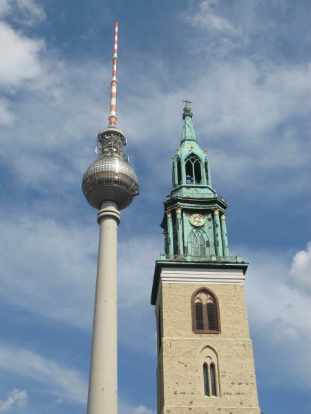 Out and about in Berlin where the past and present live together
