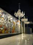Aqua Jewels by Marcel Wanders with Bisazza tiles and Shower Chandeliers