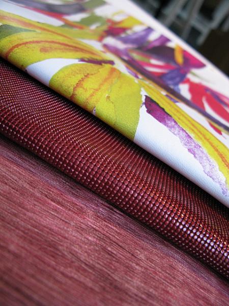 Dramaturgie Tropicale/Tropical Dramaturgy-Deep Print Movement (UK), Conceria Gaia (IT), Fresco Pelli/Effegi (IT)