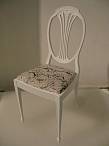 Upholstered with White Moth All Over by Timorous Beasties