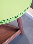 Brogue leather table