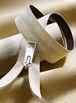YKK and Alcantara partnered to give birth to a brand new zipper. Great for furniture and automobiles.