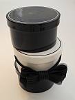 This hat box stack is in fact a solid ceramic stool!