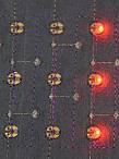 Textiles conductive paths for LED illuminated by stitching technologies. (Testversuch.Techtextil and Avantex Innovation Prizes for ten outstanding developments)