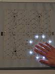 The car interior of the future can light up and reacts to movement