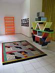 During design week Memphis pieces were shown intermingled with contemporary designs at San Gergorio Docet
