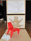The Boxer, a superformed aluminum chair by Alex Reyes