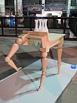 Locomotion: This custom-made design may produce an infinite number of variants as the prefabricated parts are assembled according to the animal chosen by the customer.