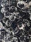 Crystalized leather sequins
