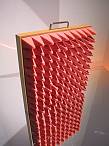 The "Electro-Draught Excluder" imagines an object that would help to deflect electromagnetic fields that emanate from electrical appliances