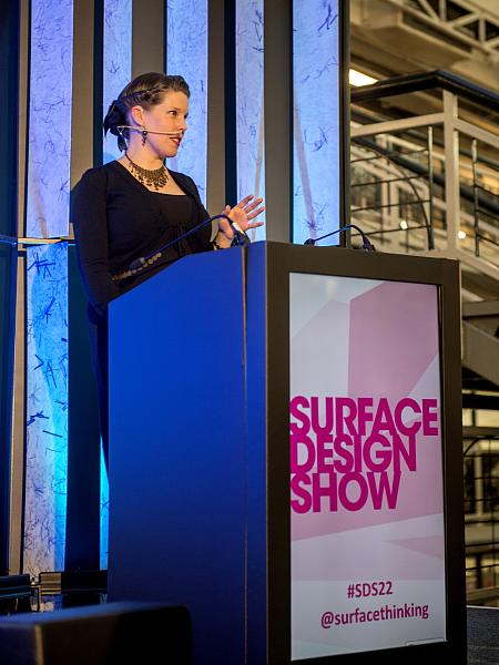 Trends in Material Innovation, Sustainability, and Creative Surfaces talk on the Main Stage