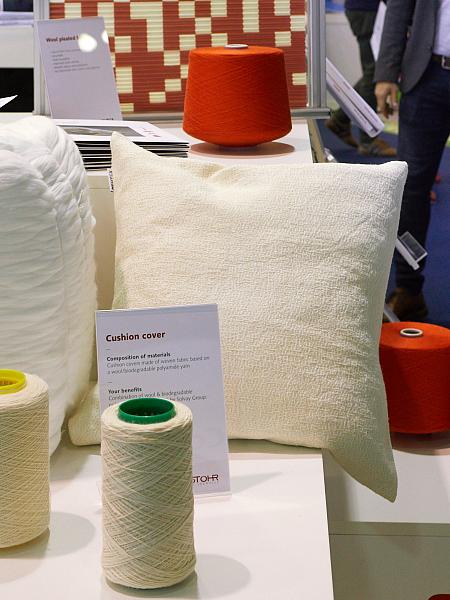 Yarn made of wool and biodegradable polyamide from Sudwolfe Group