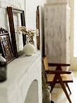 Example of a clean, cozy look in soft tones by Graziani from Italy