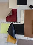 01/ Modern Meadow produces bio-engineered textiles with the use of natures building blocks: proteins. Bio-Tex is a coated textile that delivers color vibrancy and performance while reducing GHG emissions by over 90%