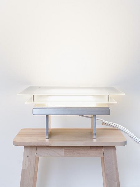 �Saharan Sunset Lamp� 2022, by Tejumola Butler Adenuga. Photo credit Daniel Riley. Courtesy of Tejumola Butler Adenuga.